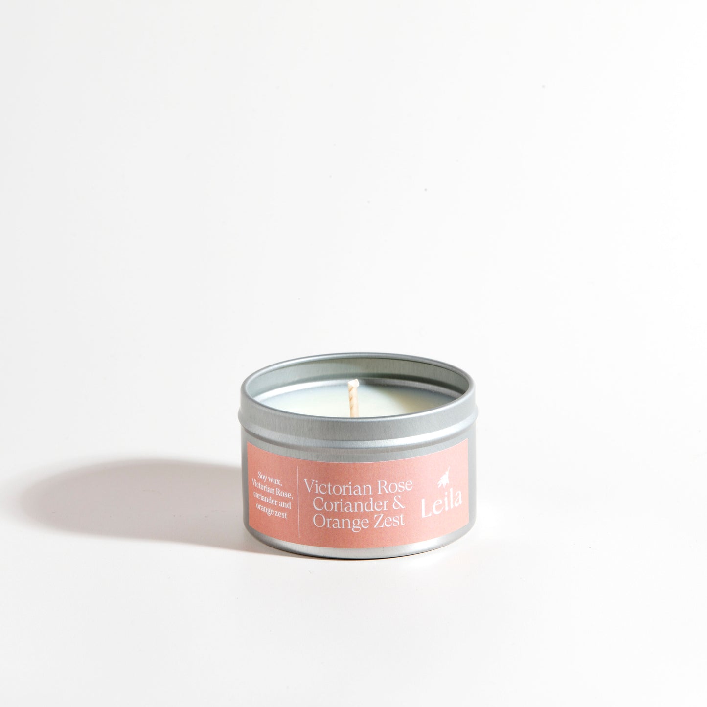 VICTORIAN ROSE, CORIANDER & ORANGE ZEST TRAVEL TIN