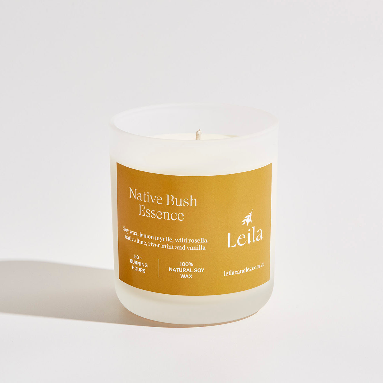 NATIVE BUSH ESSENCE X- LARGE FROSTED CANDLE