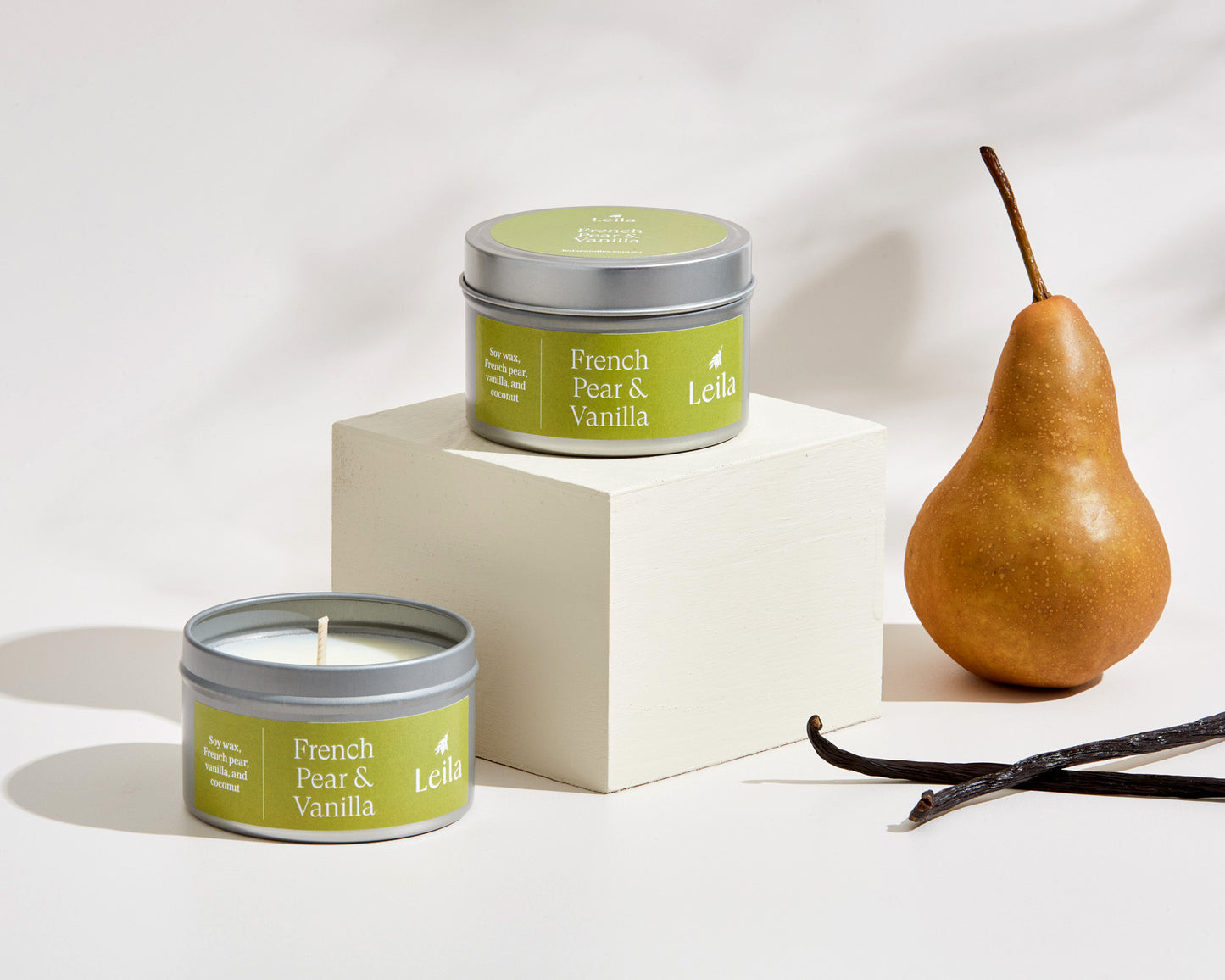 FRENCH PEAR & VANILLA TRAVEL TIN